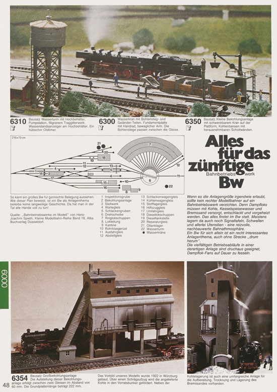 Seite 50 Arnold Katalog N-Modellbahnen 1979-1980
