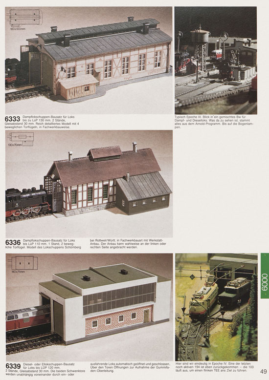 Seite 51 Arnold Katalog N-Modellbahnen 1979-1980