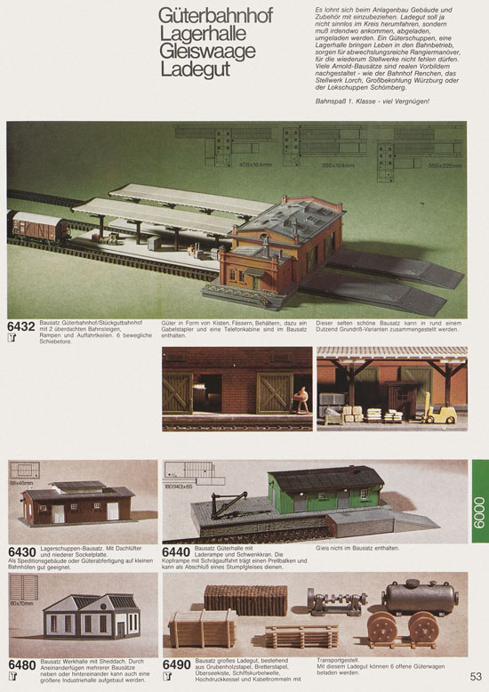 Seite 55 Arnold Katalog N-Modellbahnen 1979-1980