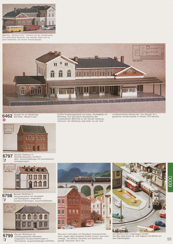 Arnold Katalog N-Modellbahnen 1979-1980