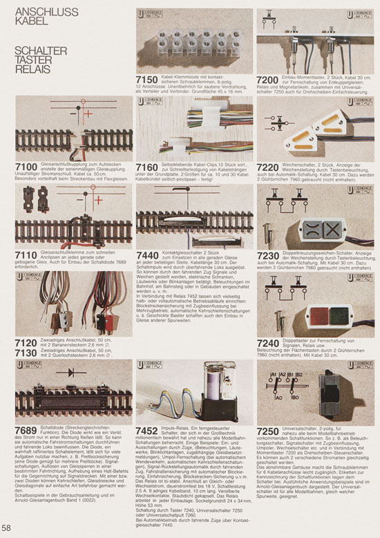 Seite 60 Arnold Katalog N-Modellbahnen 1979-1980