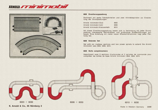 Arnold rapido Neuheiten 1968