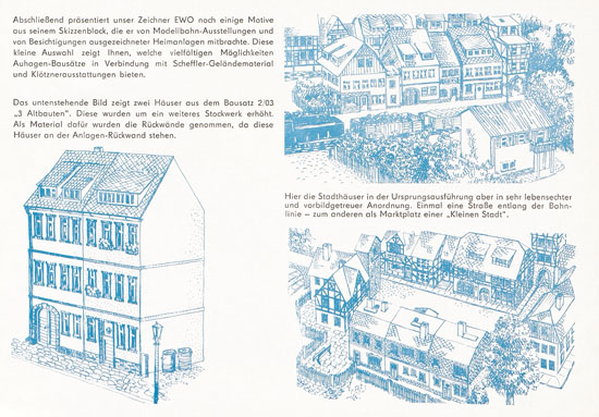 Auhagen Bausätze Katalog 1971