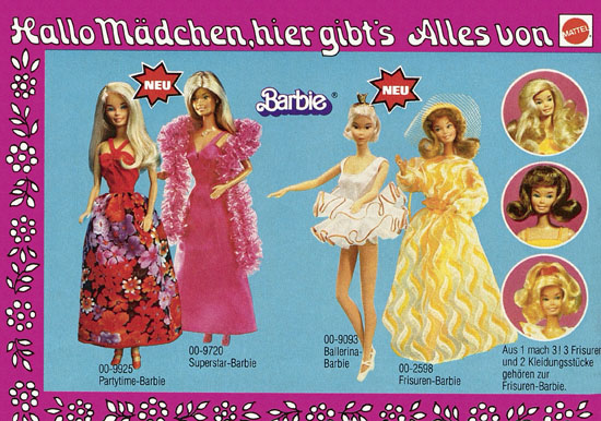 Barbie Neuheiten 1979