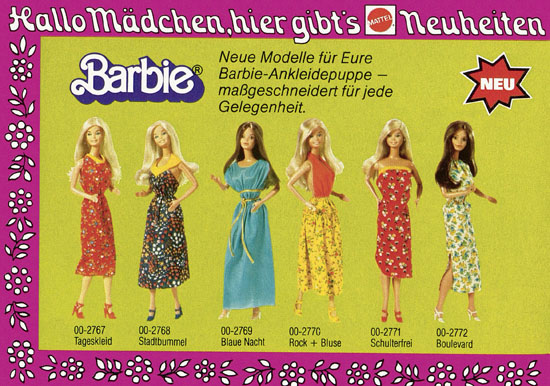 Seite 12 Barbie Neuheiten 1979