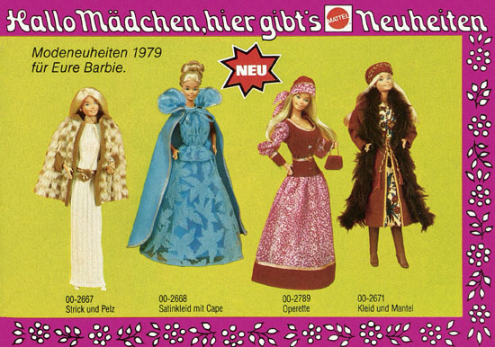 Seite 13 Barbie Neuheiten 1979