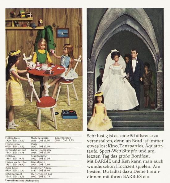 Seite 5 Barbie Prospekt 1965