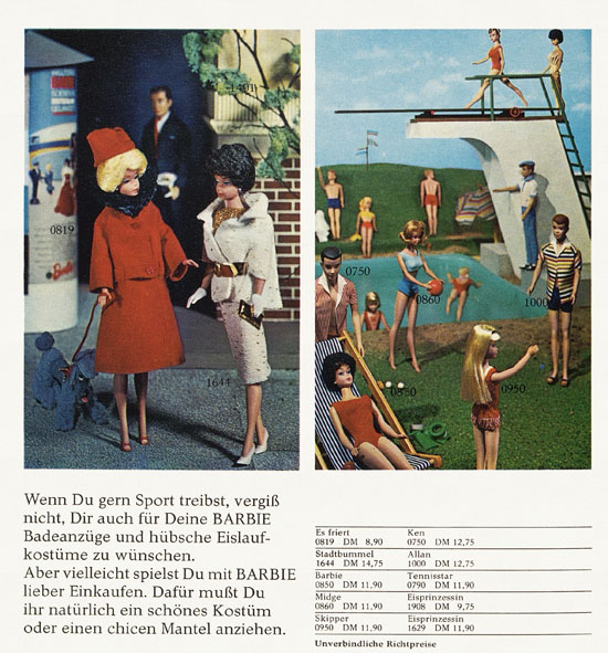 Seite 6 Barbie Prospekt 1965