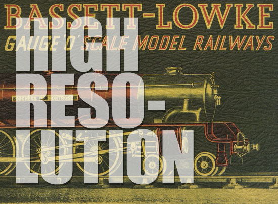 Bassett-Lowke Gauge 0 Scale Model Railways 1948