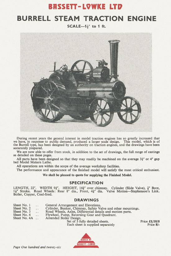 Bassett-Lowke catalogue 1960