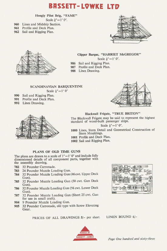 Bassett-Lowke catalogue 1960