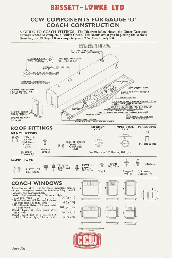 Bassett-Lowke catalogue 1960