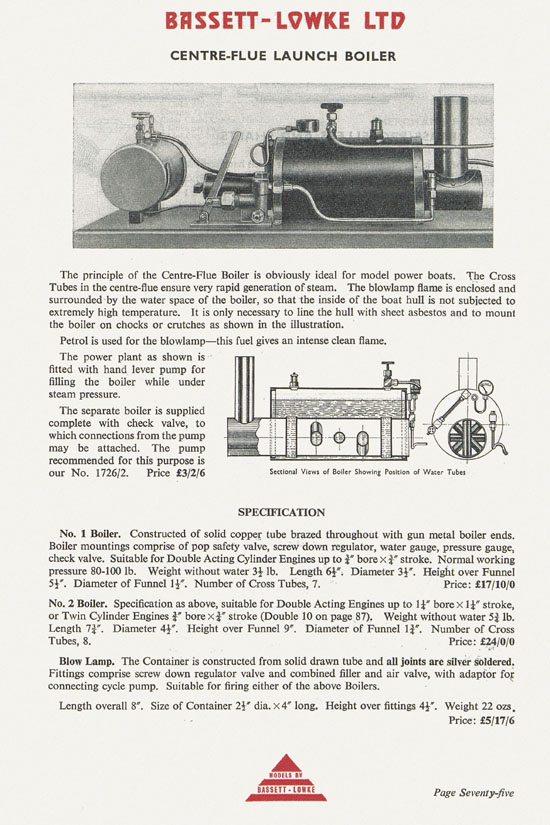 Bassett-Lowke catalogue 1960