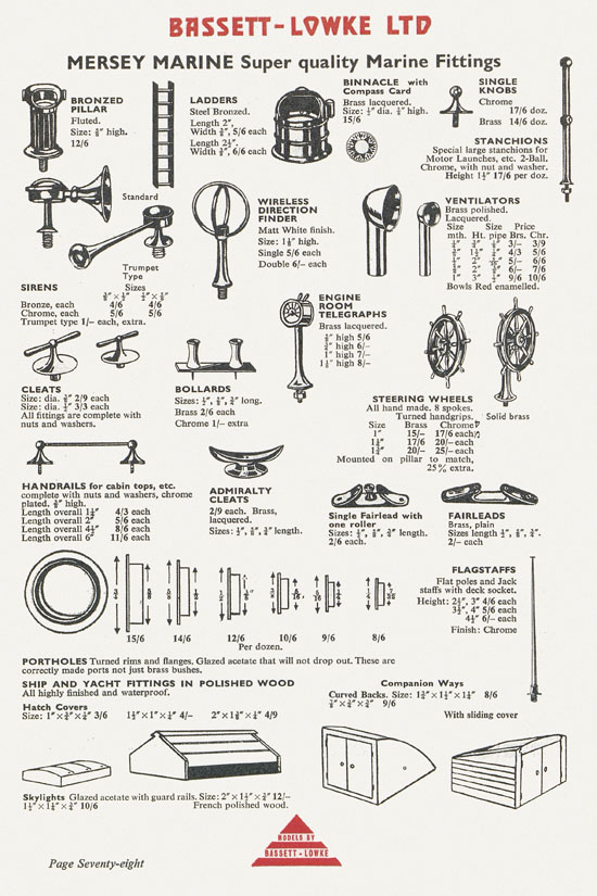 Bassett-Lowke catalogue 1960