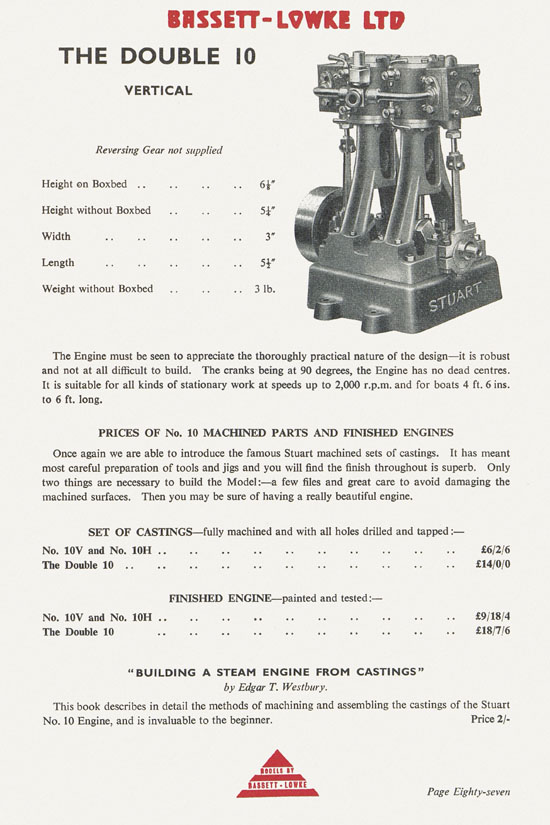 Bassett-Lowke catalogue 1960