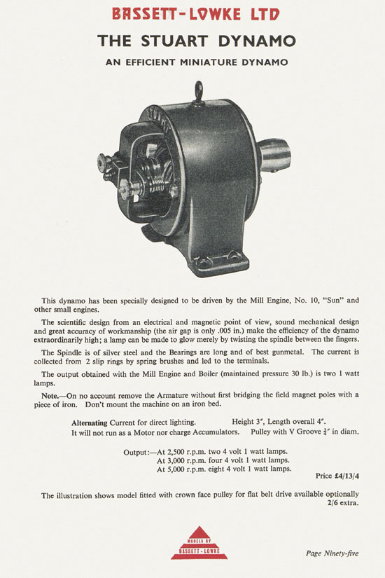 Bassett-Lowke catalogue 1960