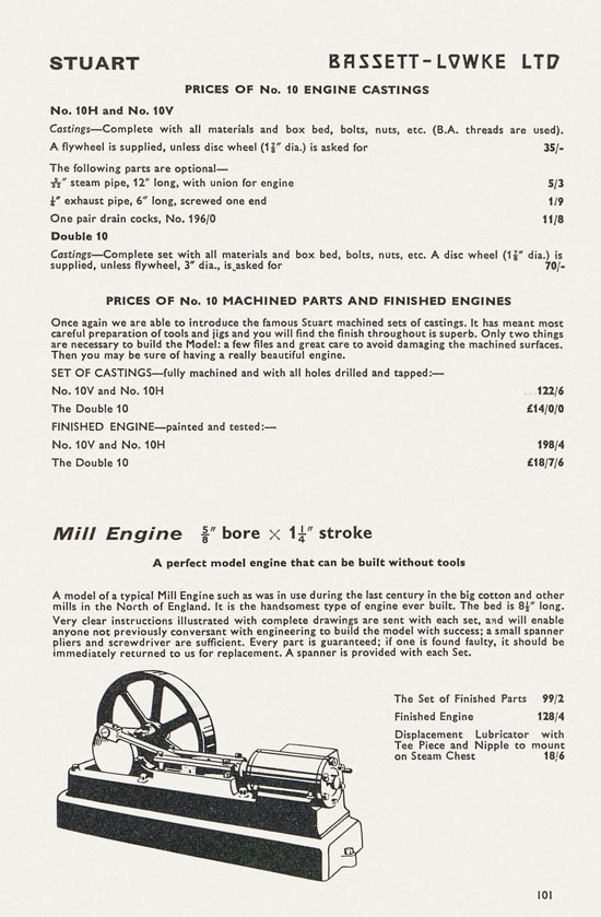 Bassett-Lowke catalogue 1962