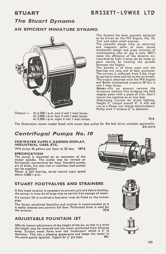 Bassett-Lowke catalogue 1962