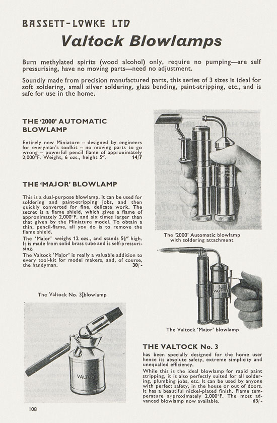 Bassett-Lowke catalogue 1962