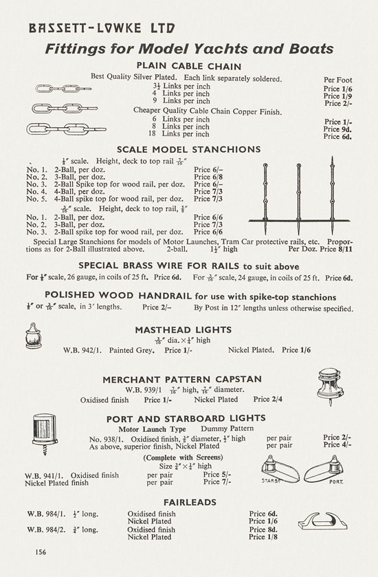 Bassett-Lowke catalogue 1962