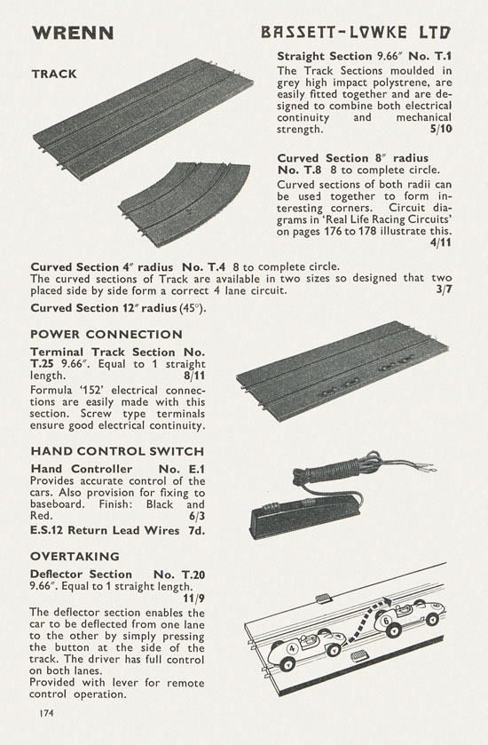 Bassett-Lowke catalogue 1962