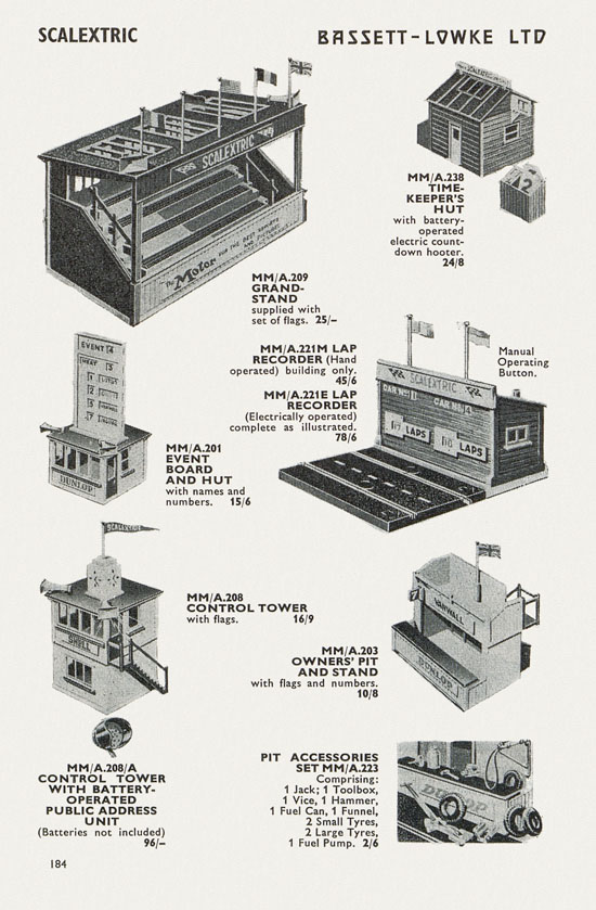 Bassett-Lowke catalogue 1962