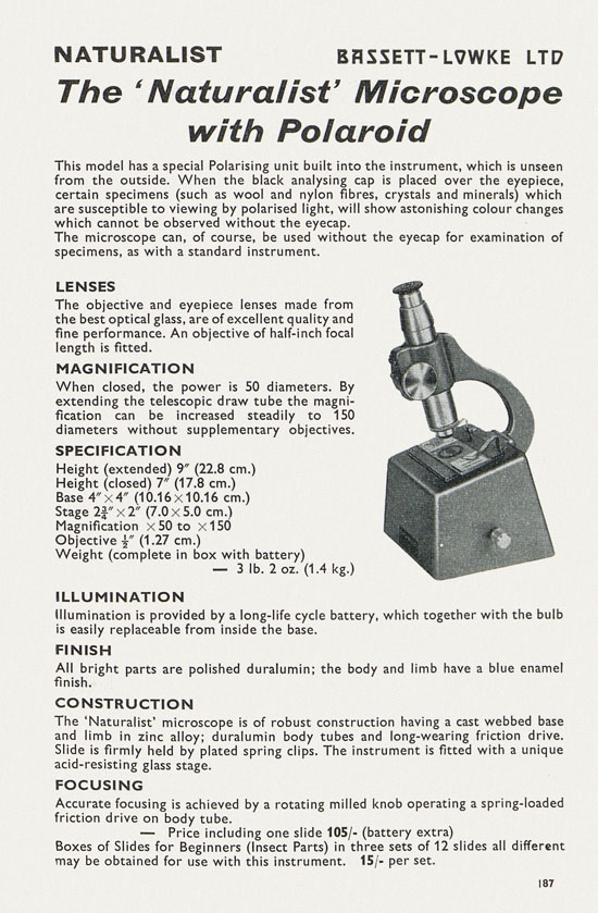 Bassett-Lowke catalogue 1962