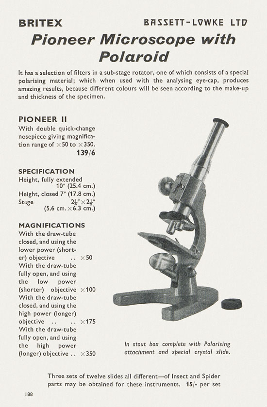 Bassett-Lowke catalogue 1962