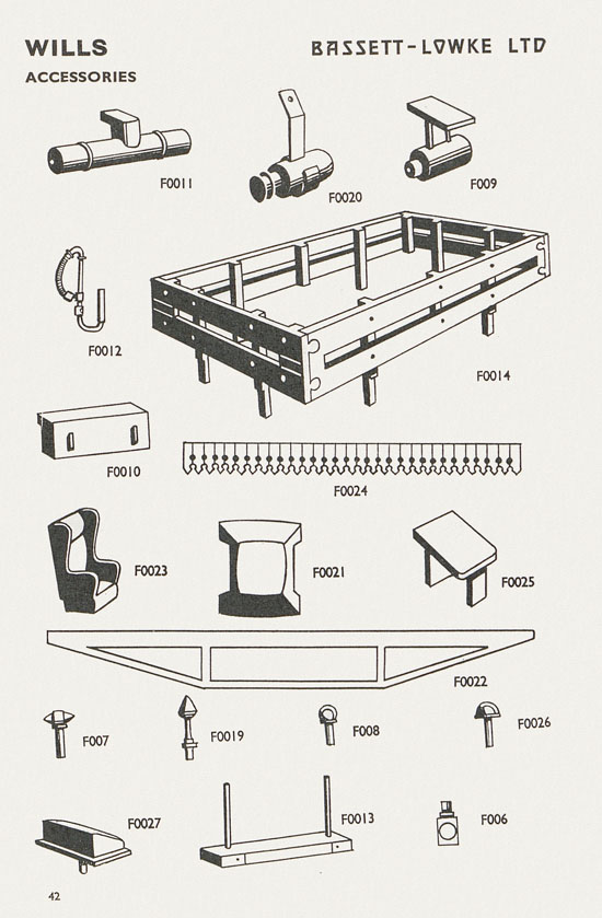 Bassett-Lowke catalogue 1962