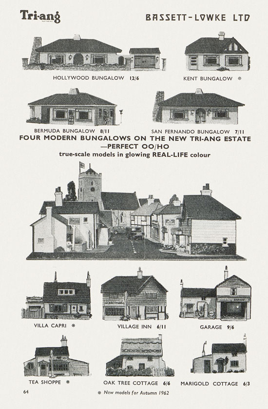 Bassett-Lowke catalogue 1962