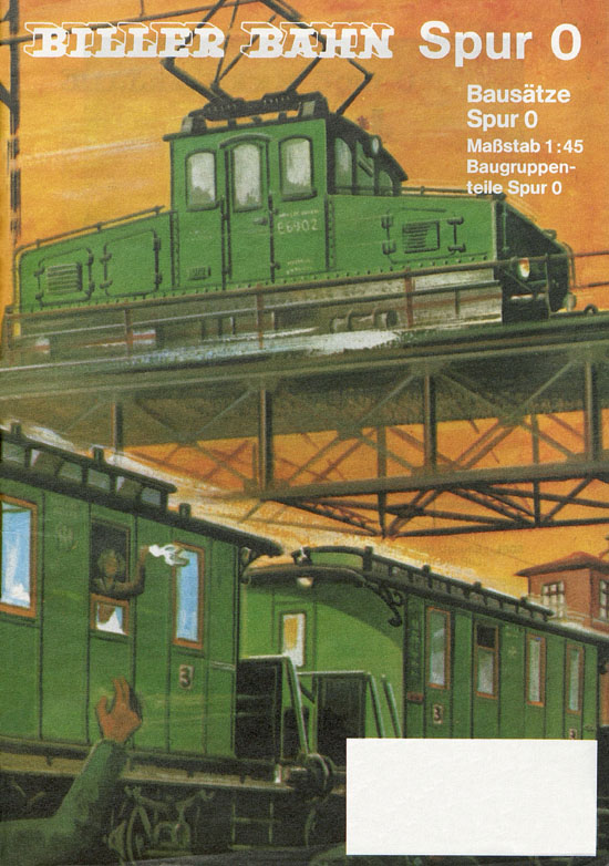 Seite 1 Biller-Bahn Katalog Spur 0 1988