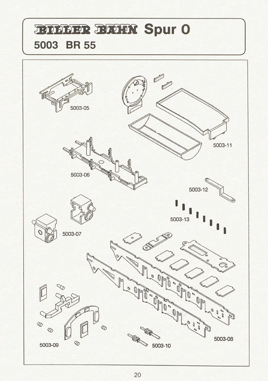 Seite 20 Biller-Bahn Katalog Spur 0 1988