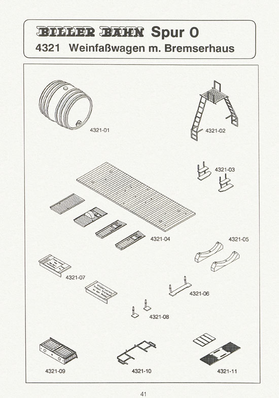 Biller-Bahn Katalog Spur 0 1988