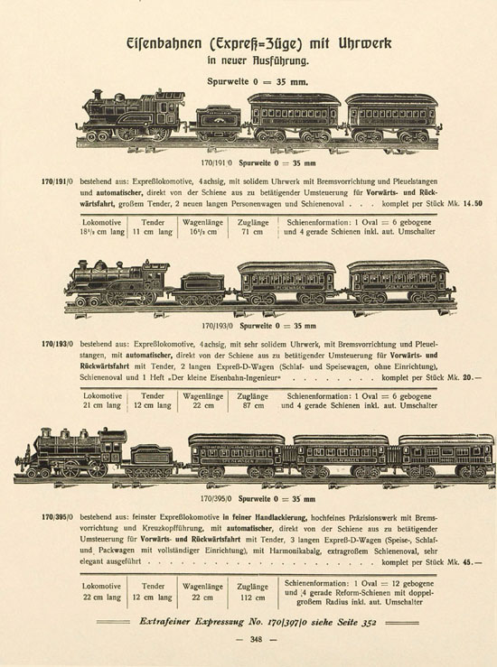 Bing 1913 1. Nachtrag