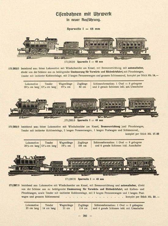 Bing 1913 1. Nachtrag