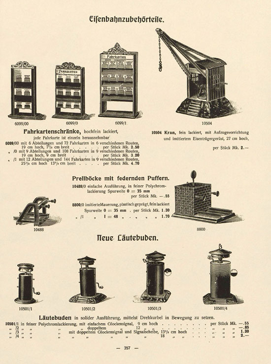 Bing 1913 1. Nachtrag