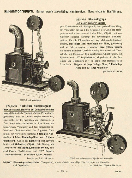 Bing 1913 1. Nachtrag