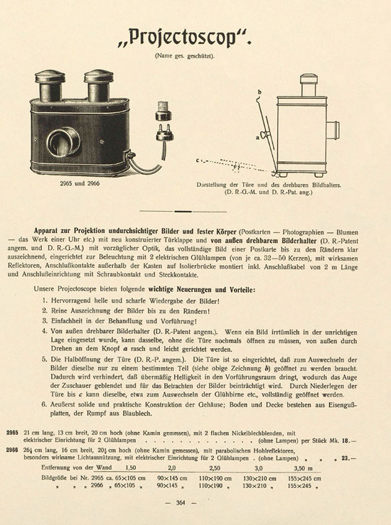 Bing 1913 1. Nachtrag