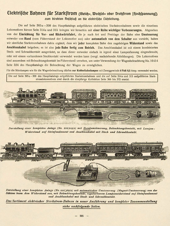 Bing 1913 1. Nachtrag