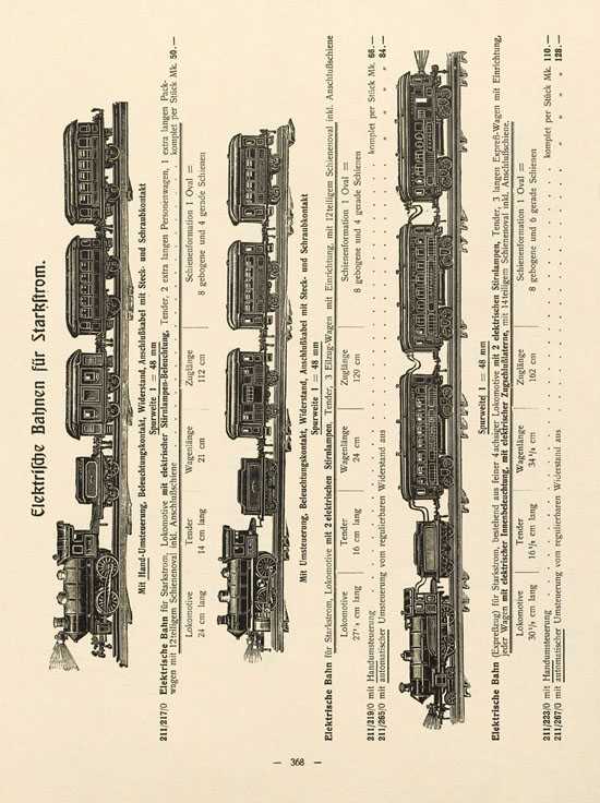 Bing 1913 1. Nachtrag