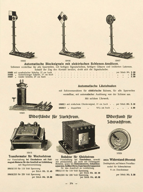 Bing 1913 1. Nachtrag