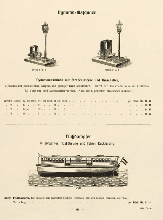 Bing 1913 1. Nachtrag