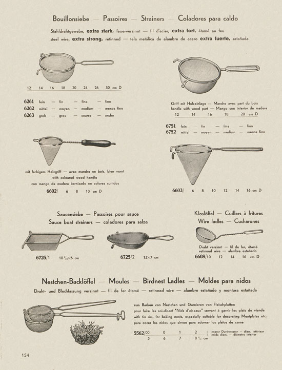 Bing Hausgeräte Küchengeräte 1936