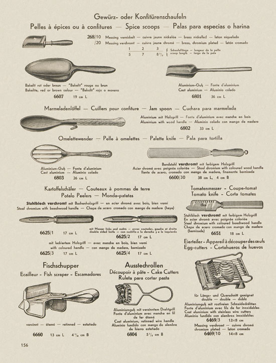 Bing Hausgeräte Küchengeräte 1936