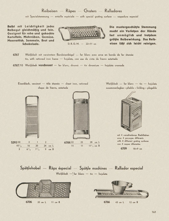 Bing Hausgeräte Küchengeräte 1936