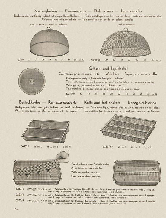 Bing Hausgeräte Küchengeräte 1936