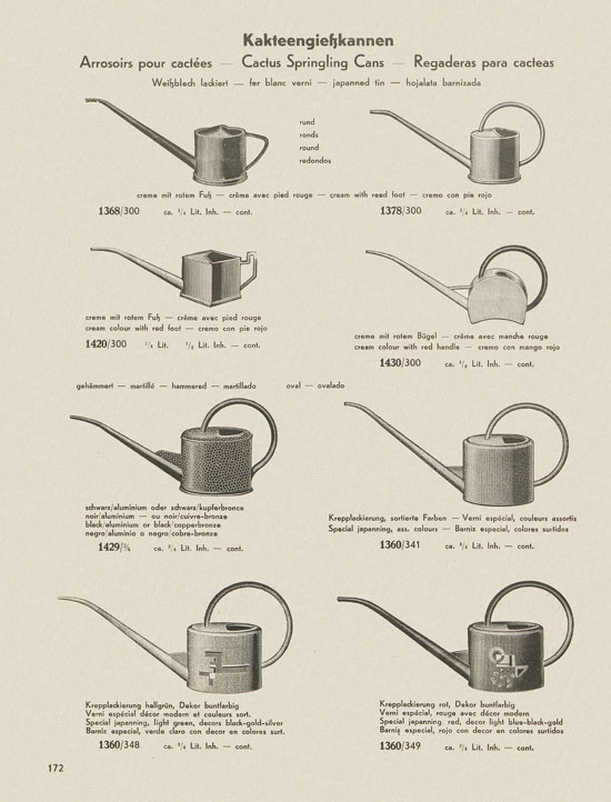 Bing Hausgeräte Küchengeräte 1936