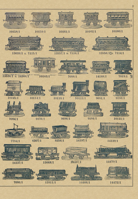 Bing Der kleine Eisenbahn-Ingenieur 1910