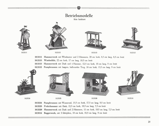 Bing Spielwaren Neuheiten 1929