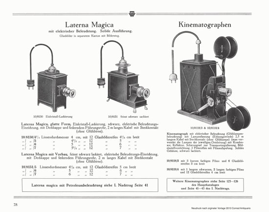 Bing Spielwaren Neuheiten 1929